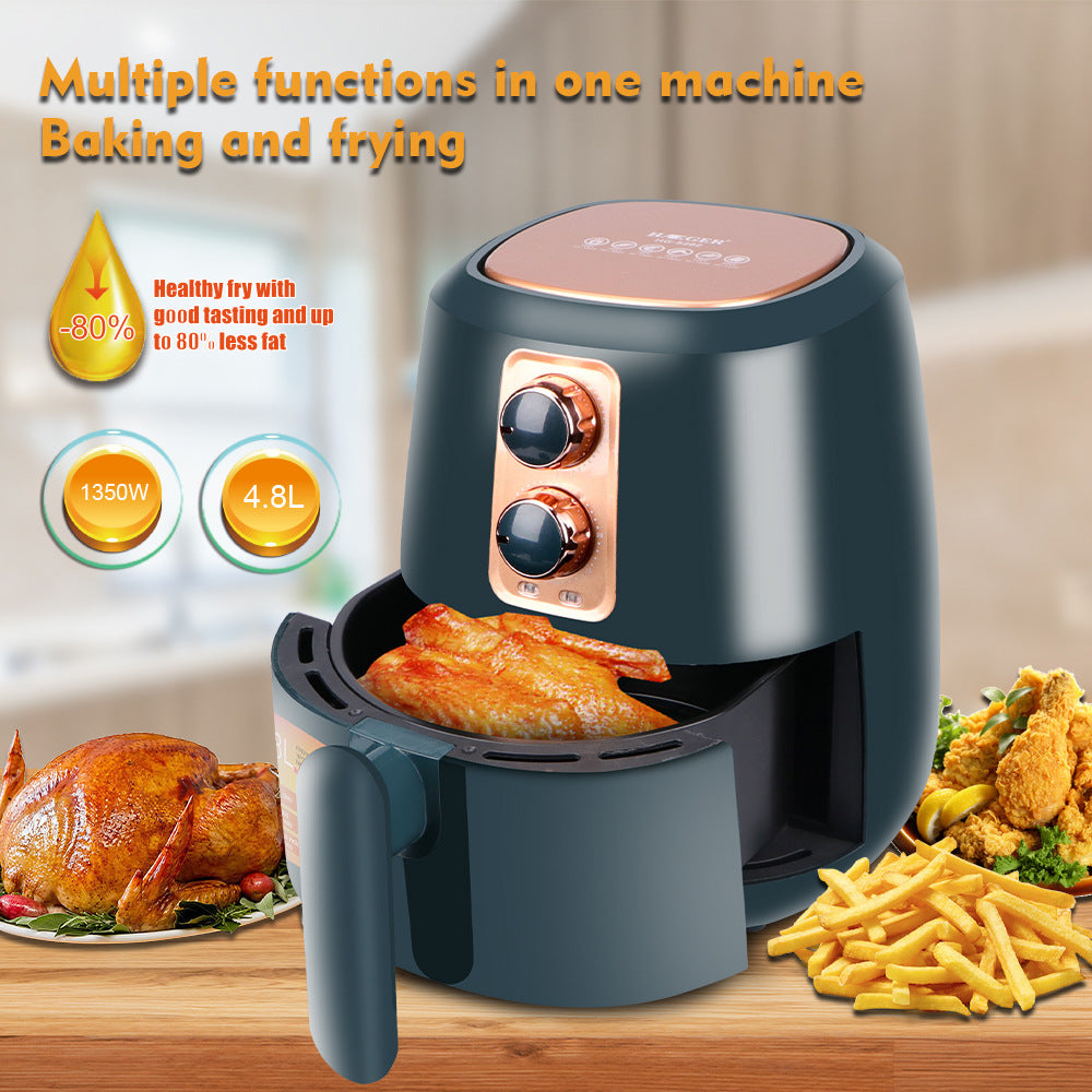 Smart Oil-Free Air Fryer – 4.8L Family Size
