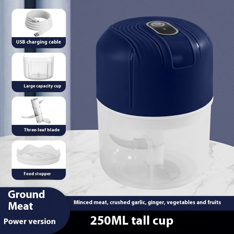 Mini Electric Garlic Grinder – USB Rechargeable Chopper - 图片 7