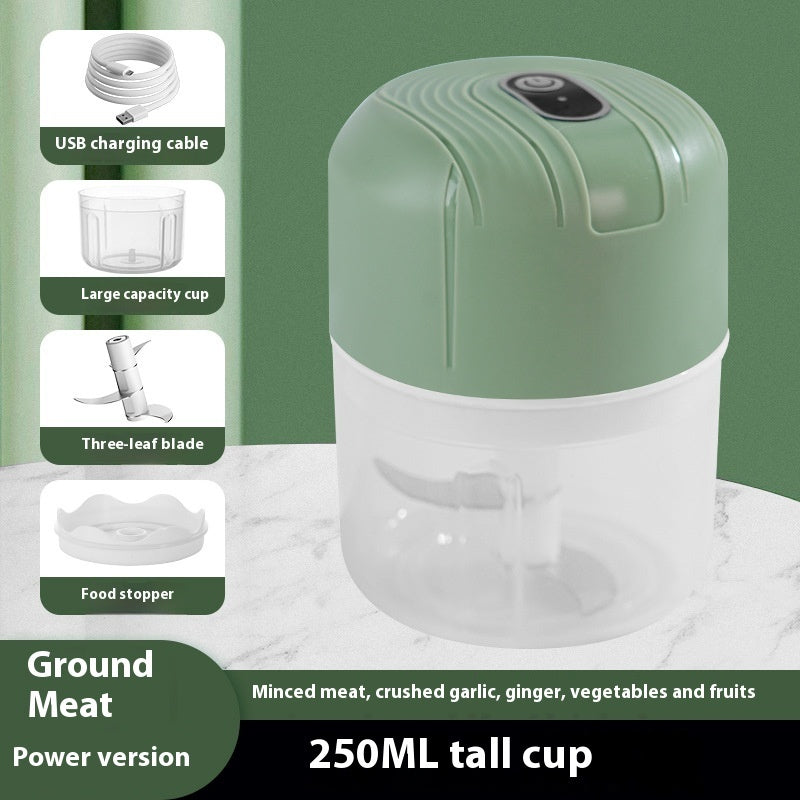 Mini Electric Garlic Grinder – USB Rechargeable Chopper - 图片 6