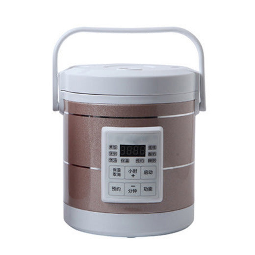 12V/24V Mini Rice Cooker – 1.6L Electric Cooker for Car & Truck - 图片 3