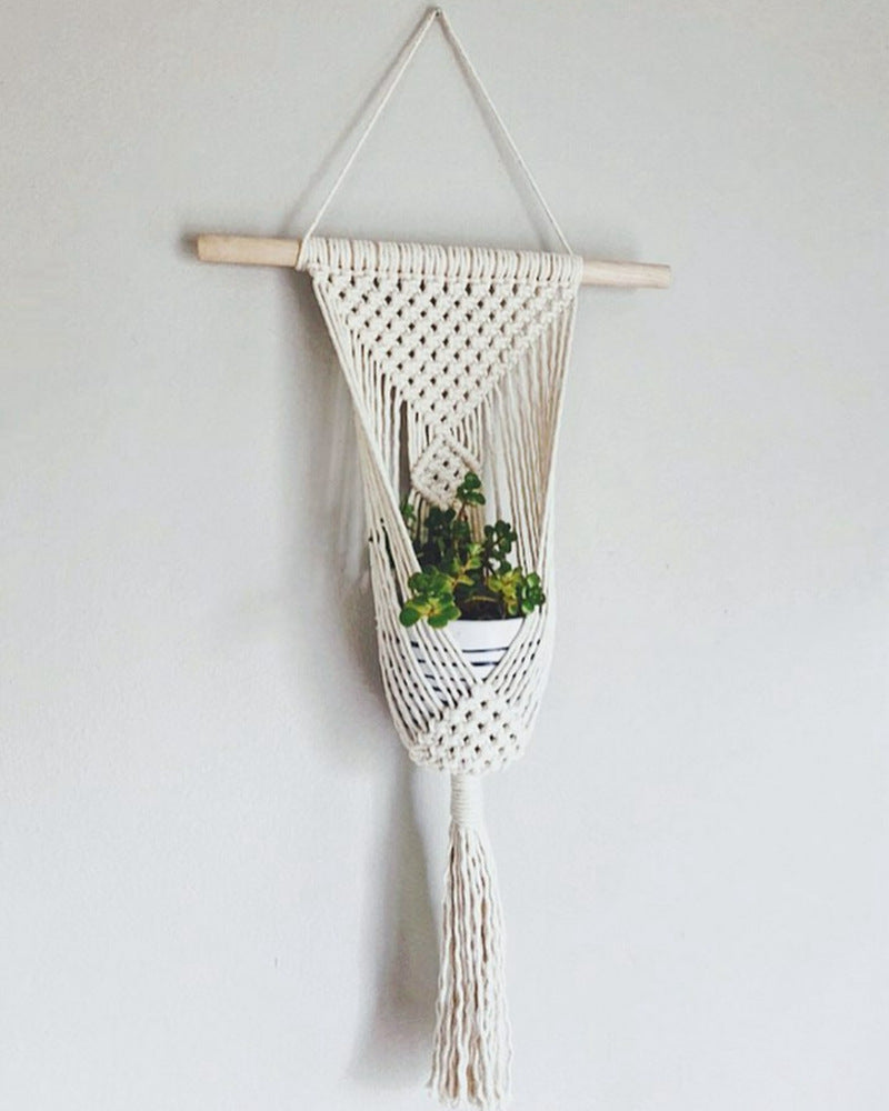 Hand-woven Hanging Basket - 图片 2