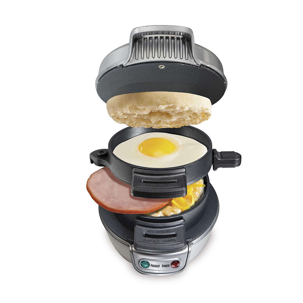 110V Sandwich & Hamburger Maker with Egg Toaster - 图片 5