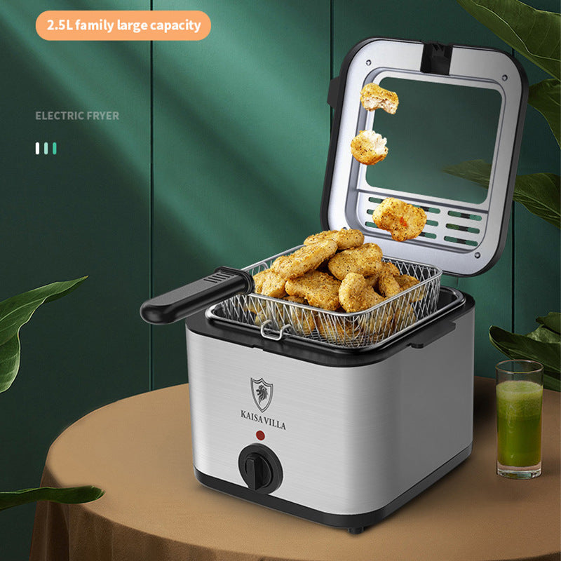 Visual Electric Air Fryer with Skewers & Fries Function - 图片 8