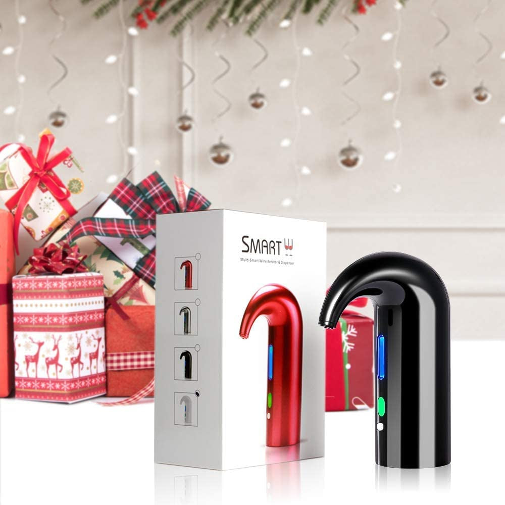 "Smart Electric Wine Aerator & Pourer with USB Rechargeable Pump - Perfect for Travel, Home, and Bar" - 图片 6