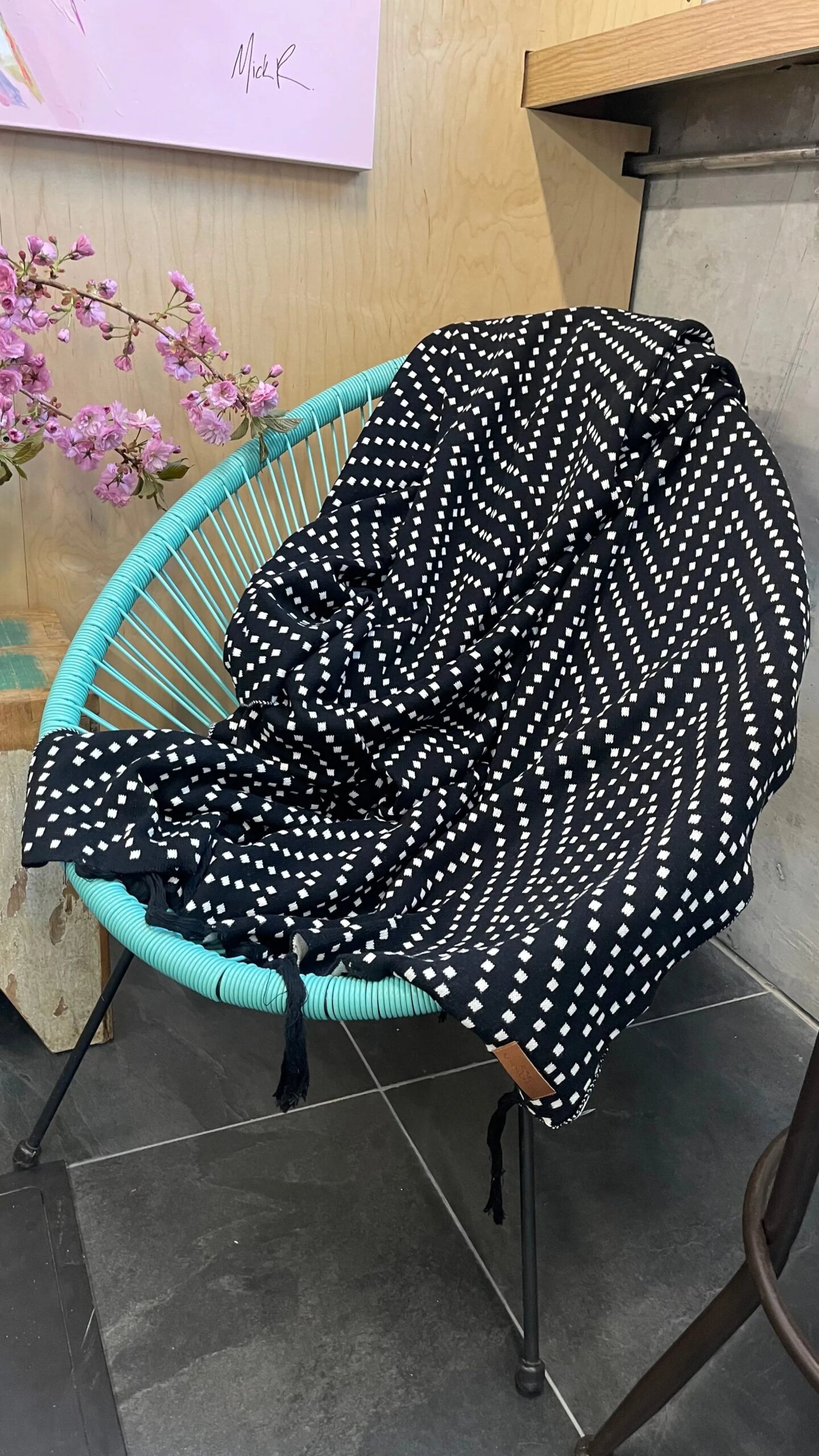 Infinite Stars Cotton Tassel Throw Blanket - 图片 8