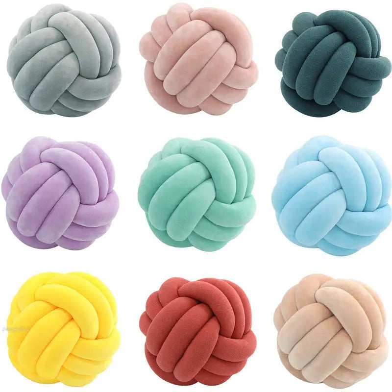 Knotted Ball Throw Pillow - 图片 4