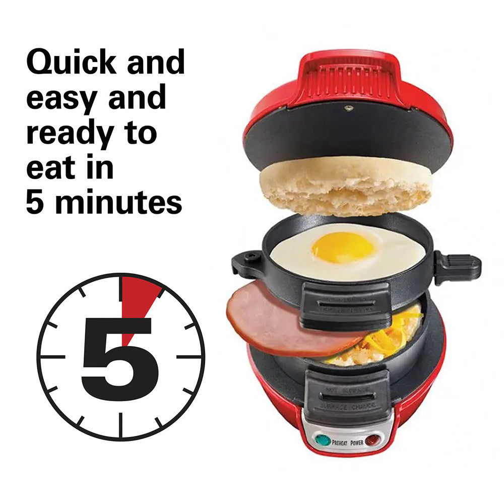 110V Sandwich & Hamburger Maker with Egg Toaster - 图片 3
