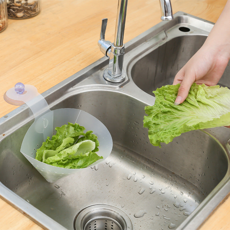 Self-Standing Sink Strainer – Drain Leftovers & Soup Easily - 图片 5