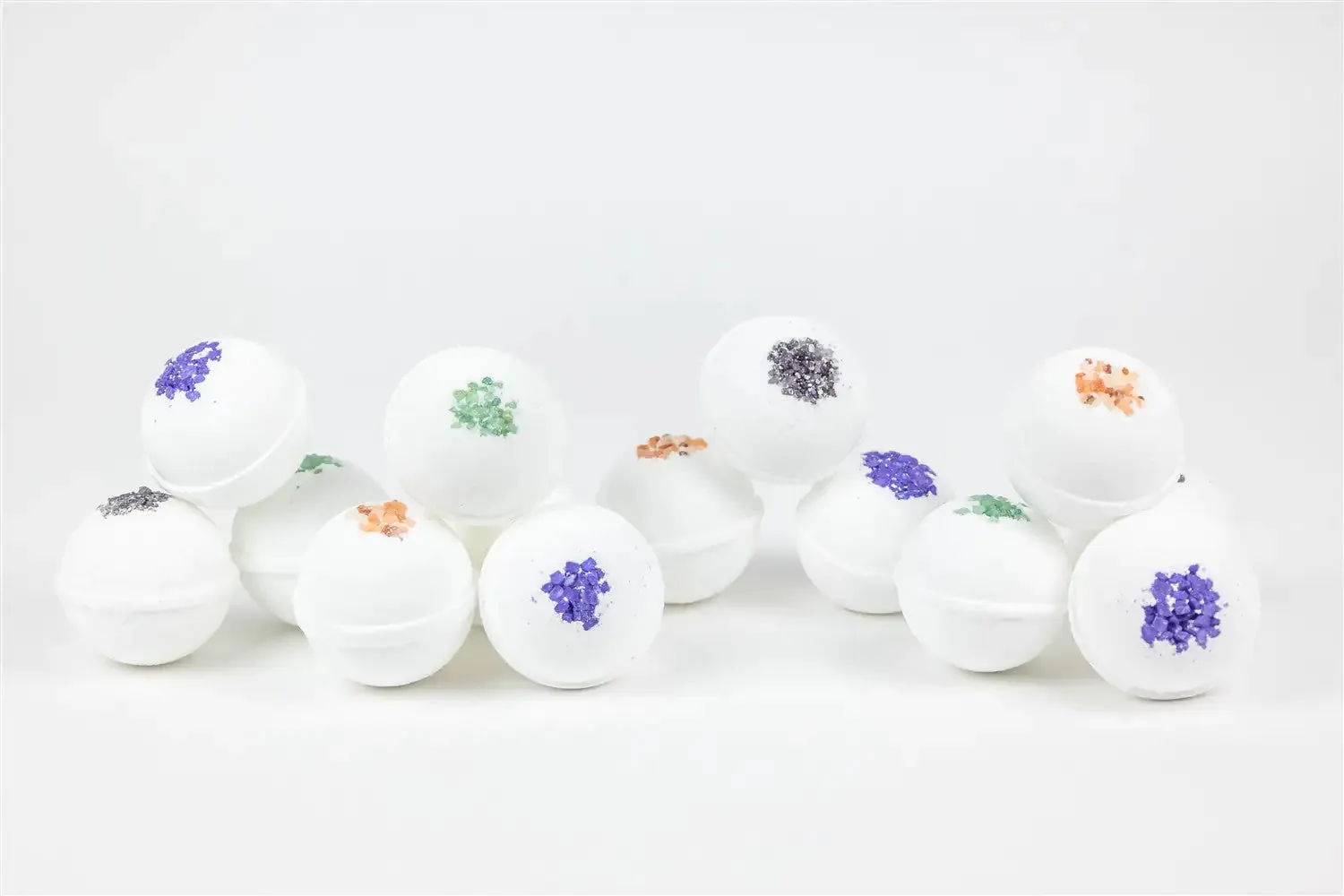 BathBombs, Set of 14 Big 100% Natural Relaxing BathBombs - 图片 7