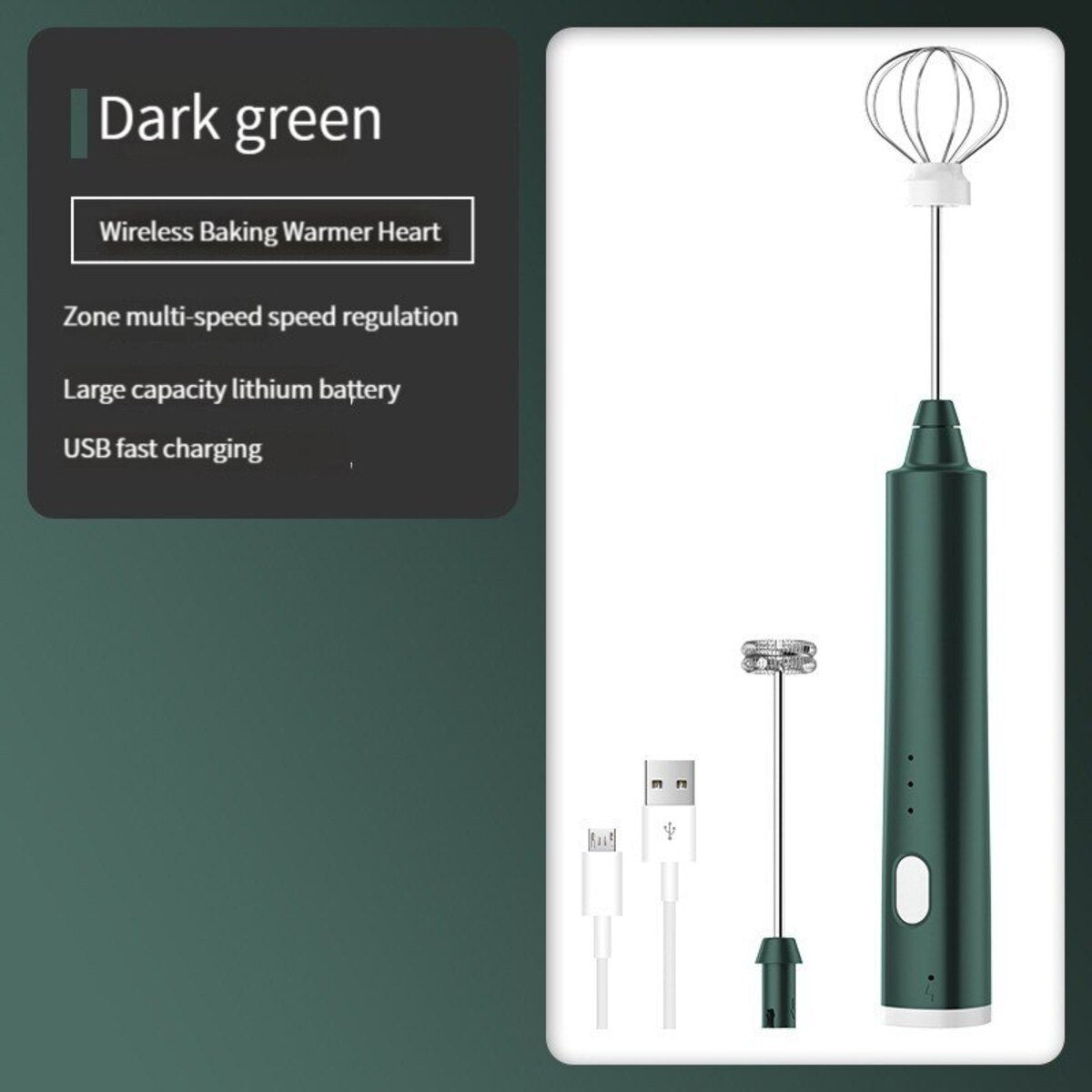 3-in-1 Frother & Mixer Wand - 图片 3