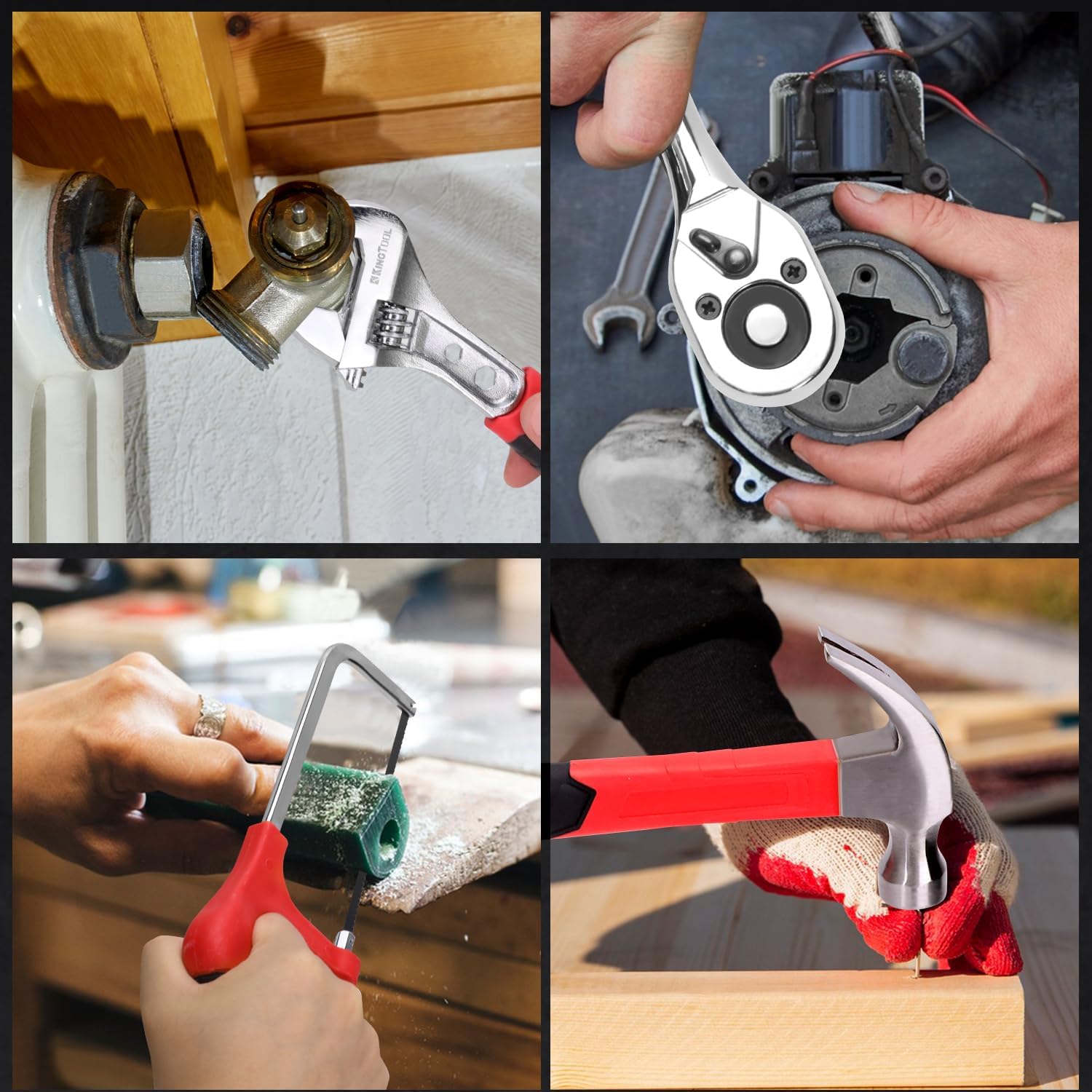 276 Piece Tool Set - Tool Set with 12V Cordless Drill Driver Tool Box Organizer with Drawer, Drill Bit Set is perfect for homeowners, DIY enthusiasts and handymen - 图片 3