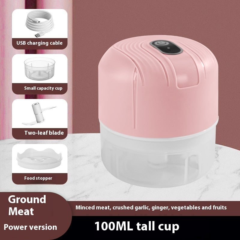 Mini Electric Garlic Grinder – USB Rechargeable Chopper - 图片 5