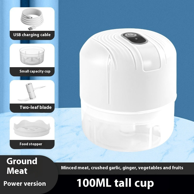 Mini Electric Garlic Grinder – USB Rechargeable Chopper - 图片 3