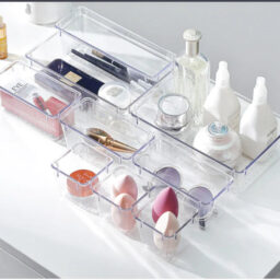 Tableware Makeup Organizer Stackable