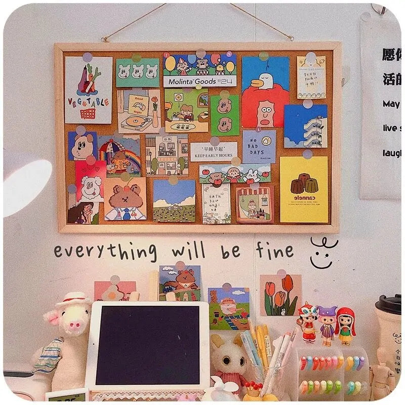 Postcard Photo Wall Cork Board - 图片 5