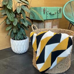 Berta Bee Cotton Throw Blanket