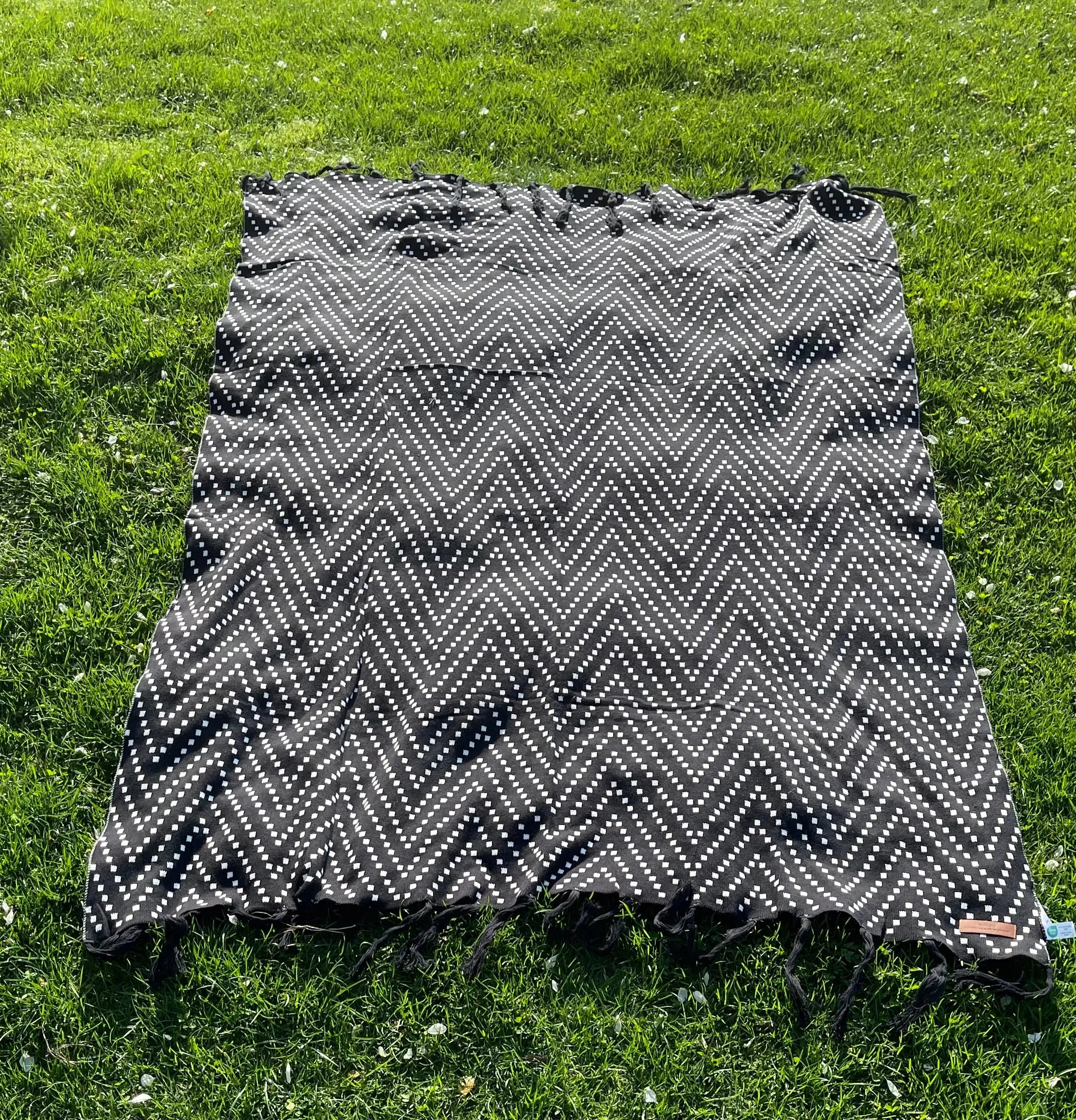 Infinite Stars Cotton Tassel Throw Blanket - 图片 5