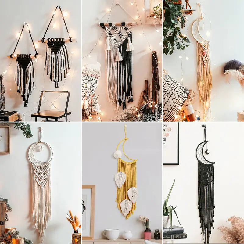 Wall Hanging Handwoven Boho Home Decor - 图片 10