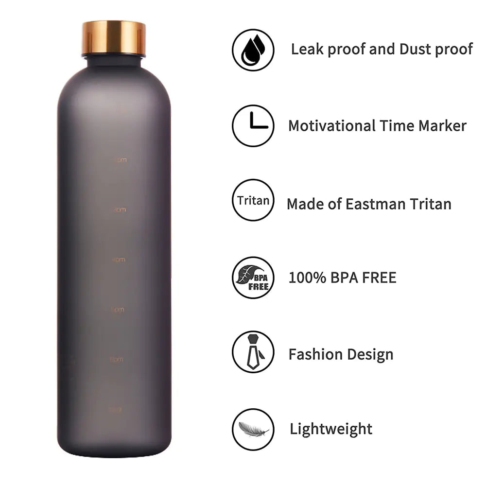 Water Bottle With Time Marker - 图片 7
