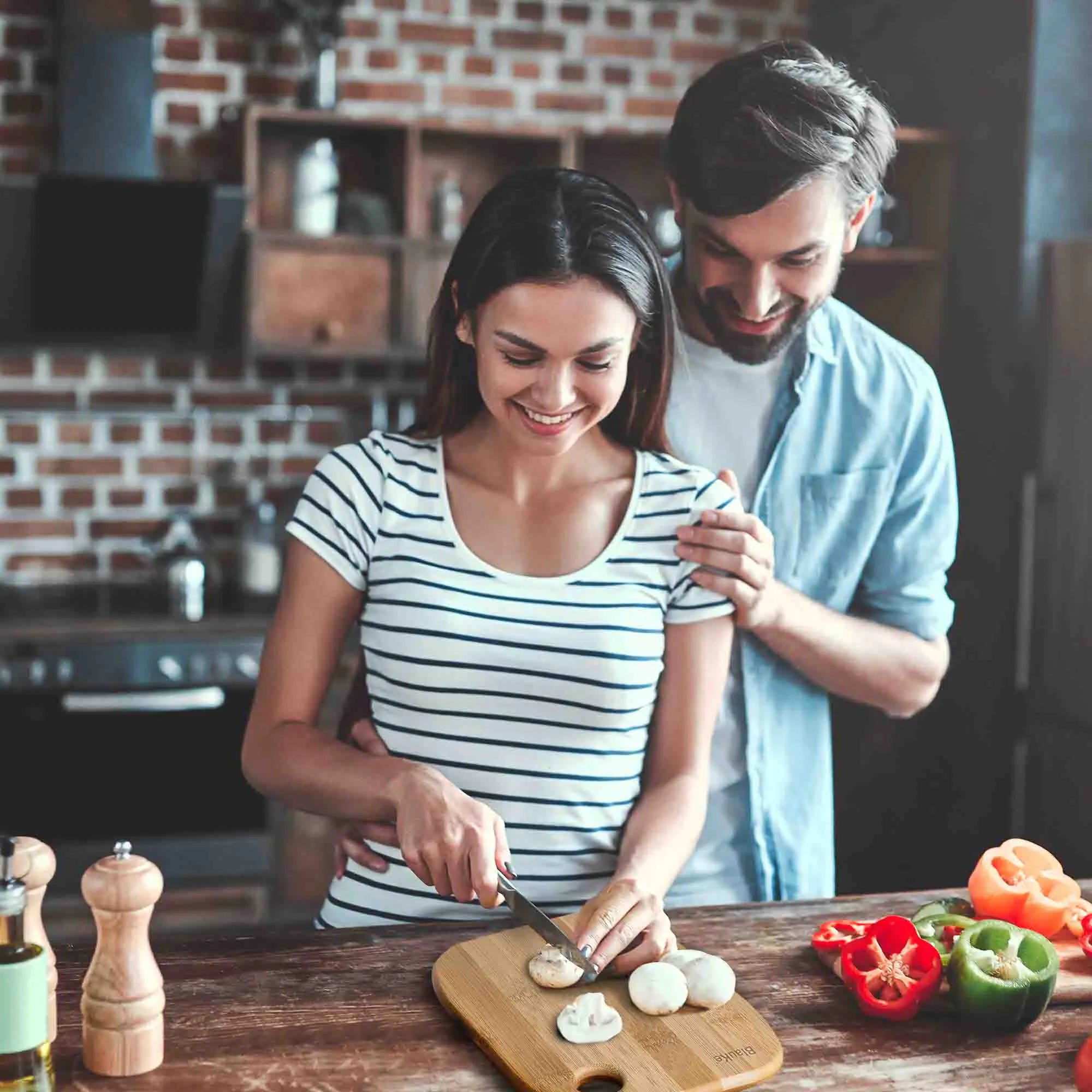 Wooden Cutting Boards for Kitchen - Bamboo Chopping Board Set of 3 - 图片 8