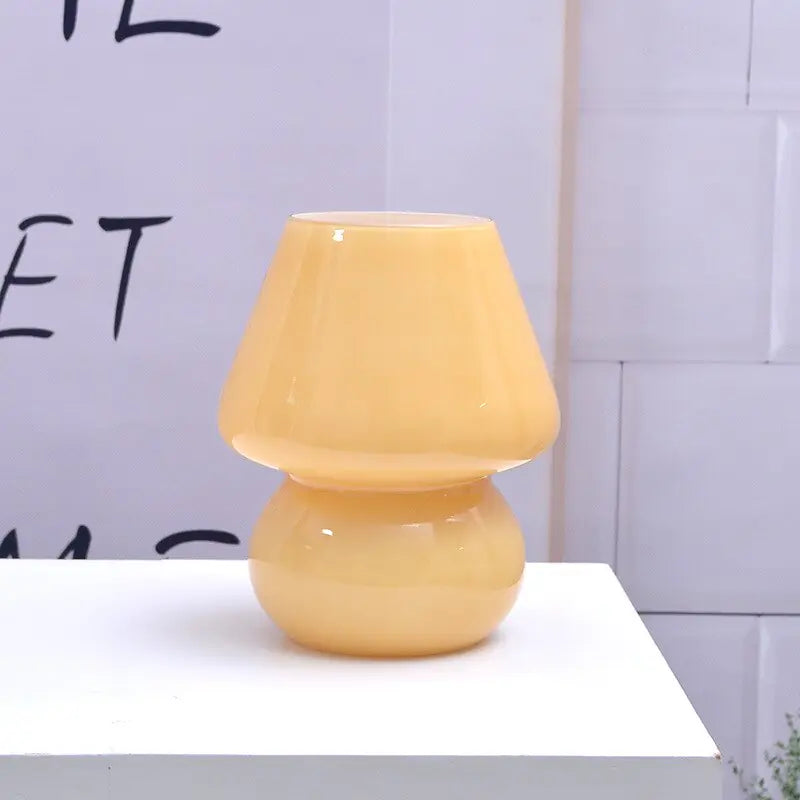 Glass Translucent Bedside Lamp - 图片 4