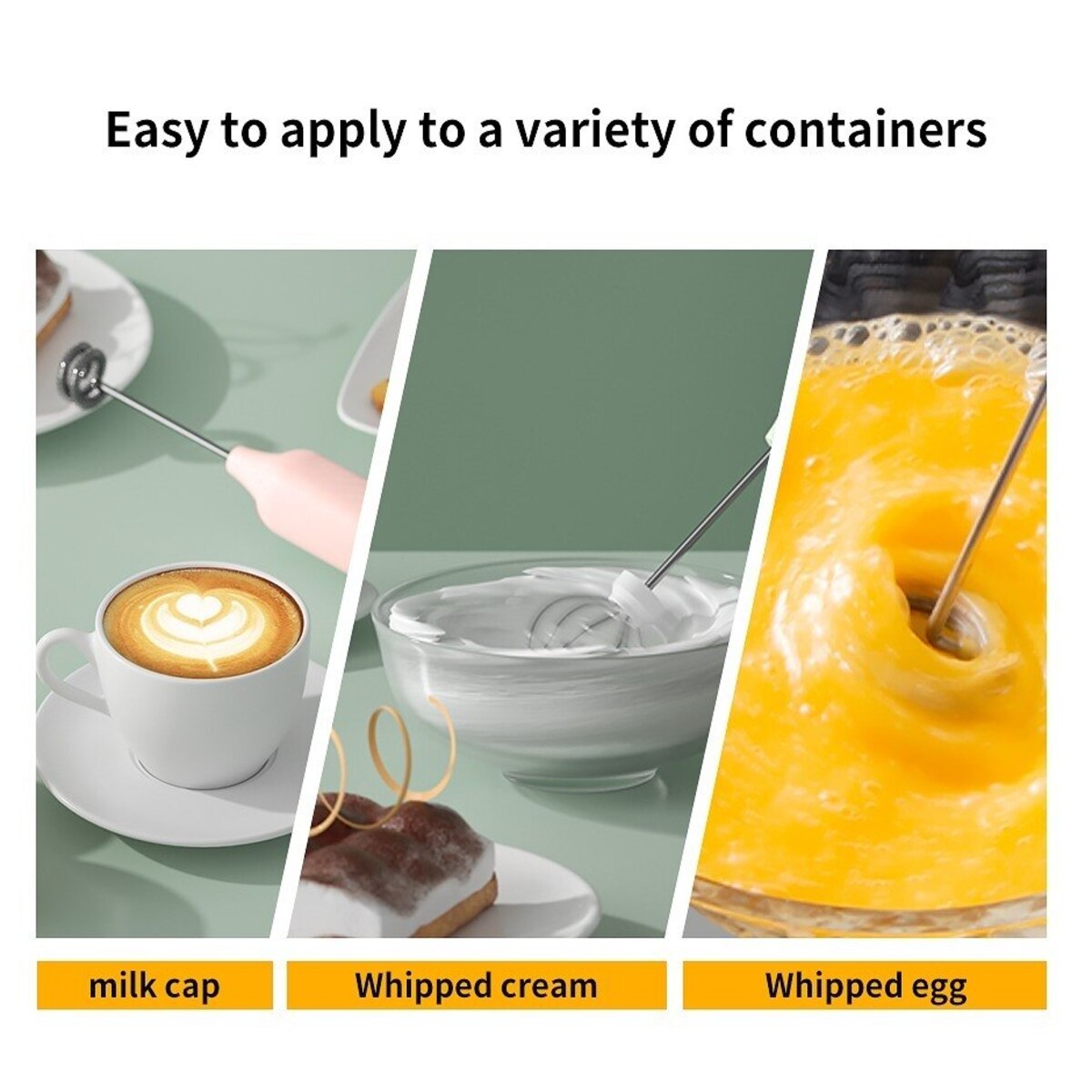 3-in-1 Frother & Mixer Wand - 图片 10