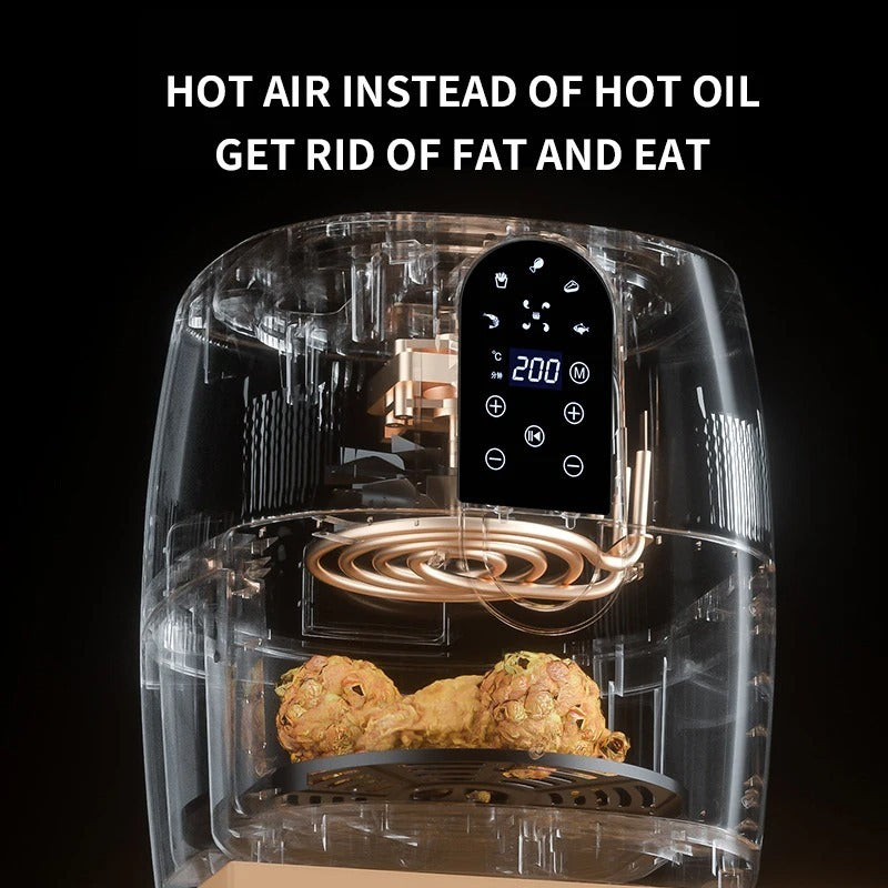 Home Fashion Simple Touch Screen Air Fryer - 图片 7