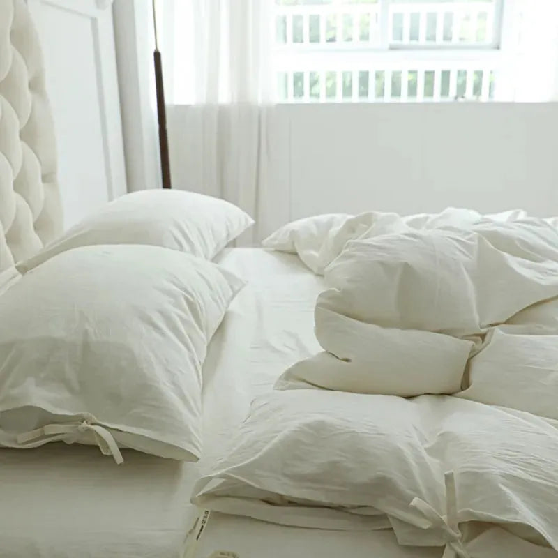 Breathable Organic Cotton Duvet Set - 图片 6