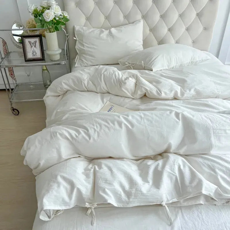 Breathable Organic Cotton Duvet Set - 图片 14