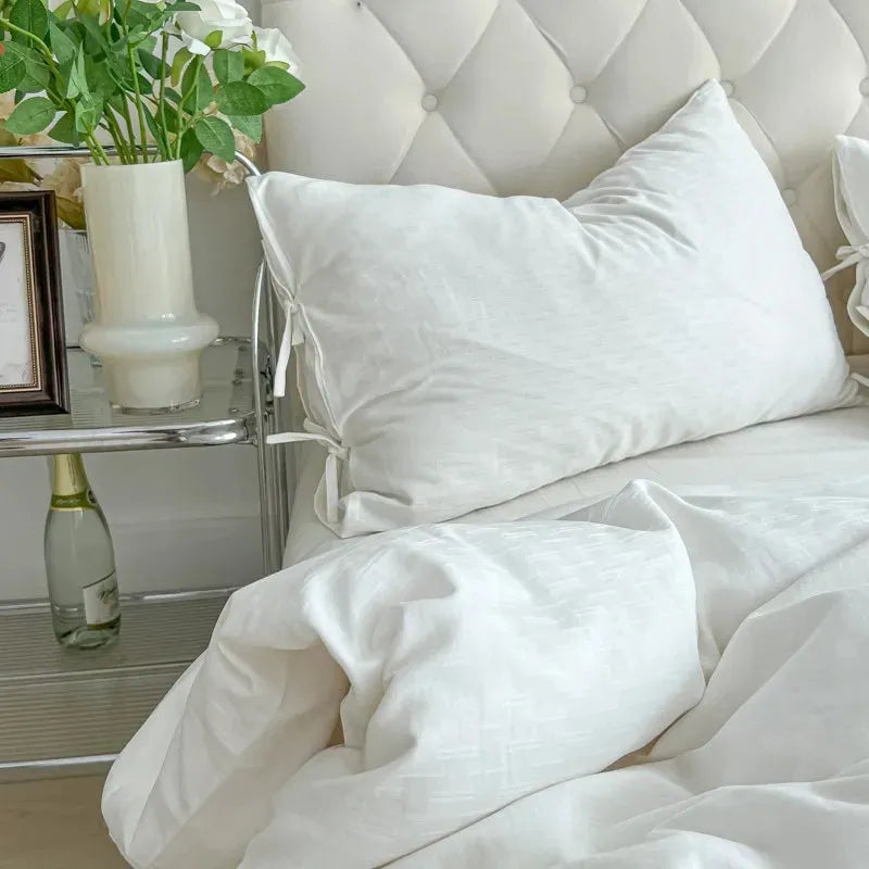 Breathable Organic Cotton Duvet Set - 图片 3