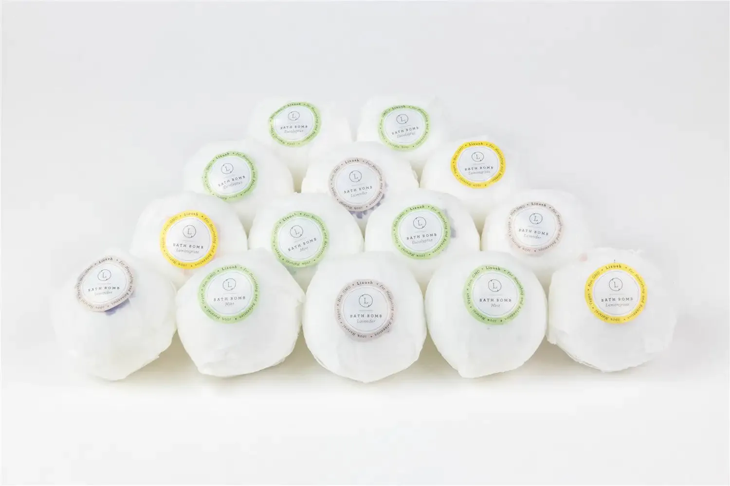 BathBombs, Set of 14 Big 100% Natural Relaxing BathBombs - 图片 8