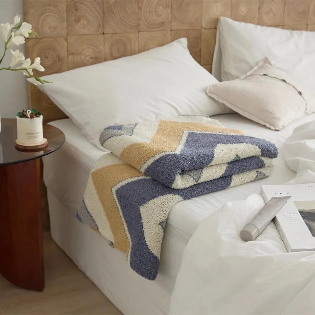 Endless Square Microfiber Throw Blankets - 图片 7