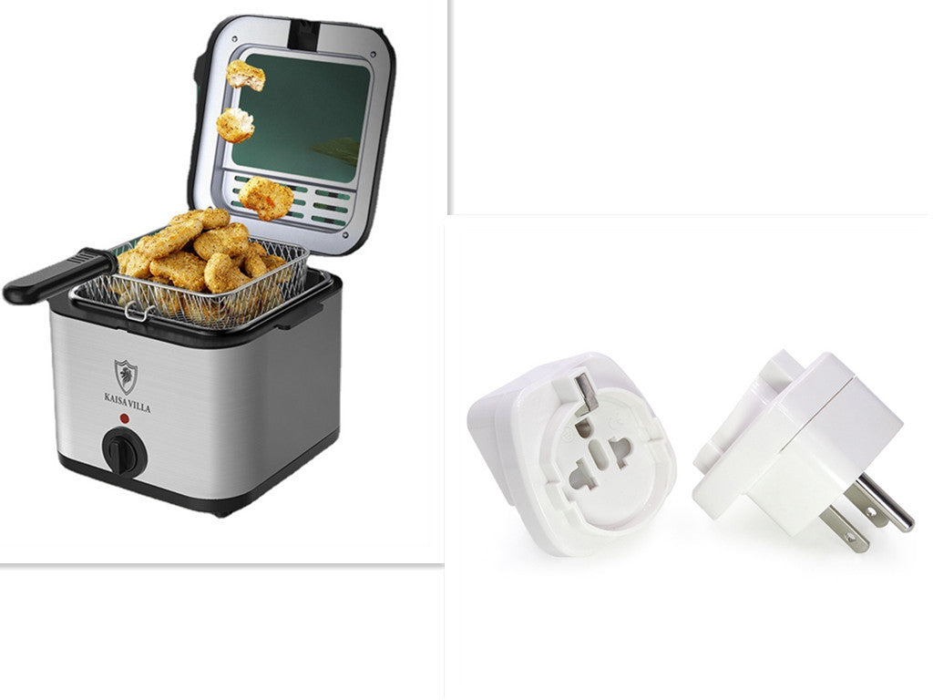 Visual Electric Air Fryer with Skewers & Fries Function - 图片 2