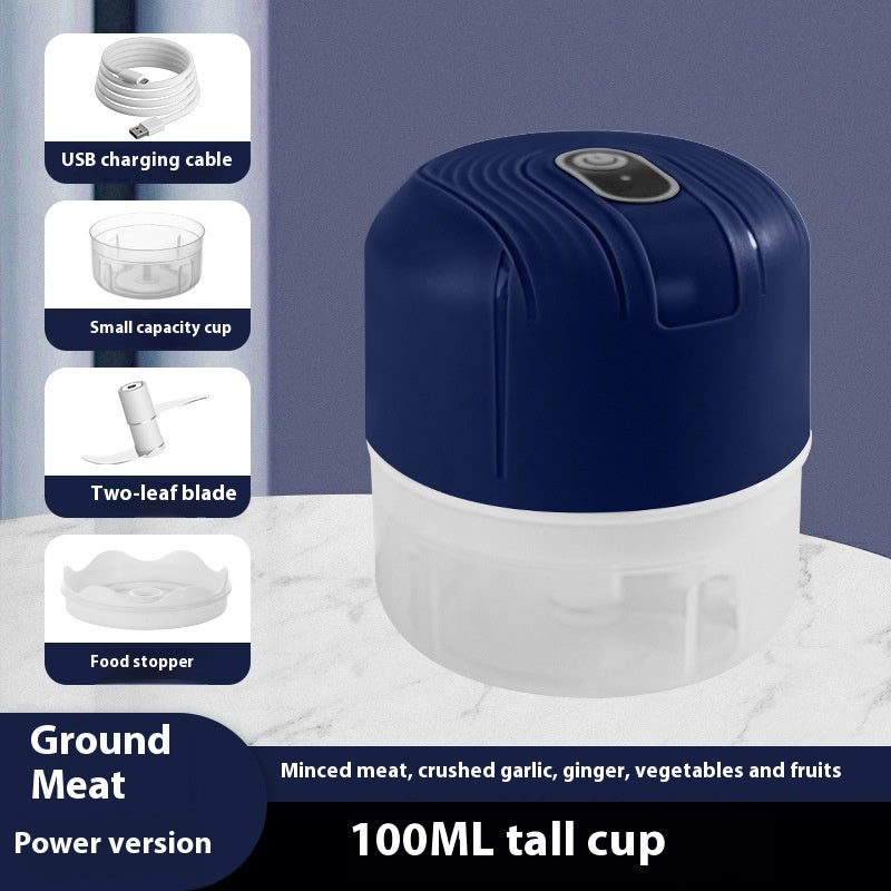 Mini Electric Garlic Grinder – USB Rechargeable Chopper - 图片 8