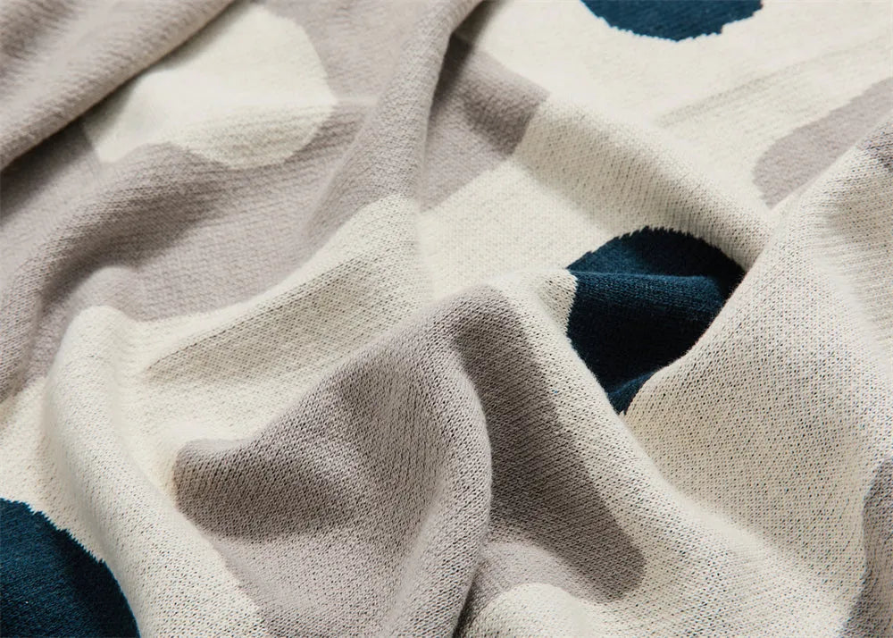 Nomadic Shapes Cotton Throw Blanket - 图片 9
