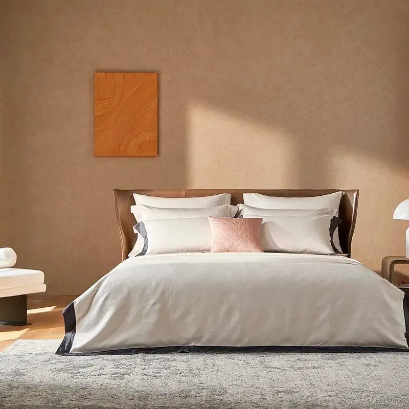 Hudson Premium Egyptian Cotton Duvet Cover Set - 图片 23