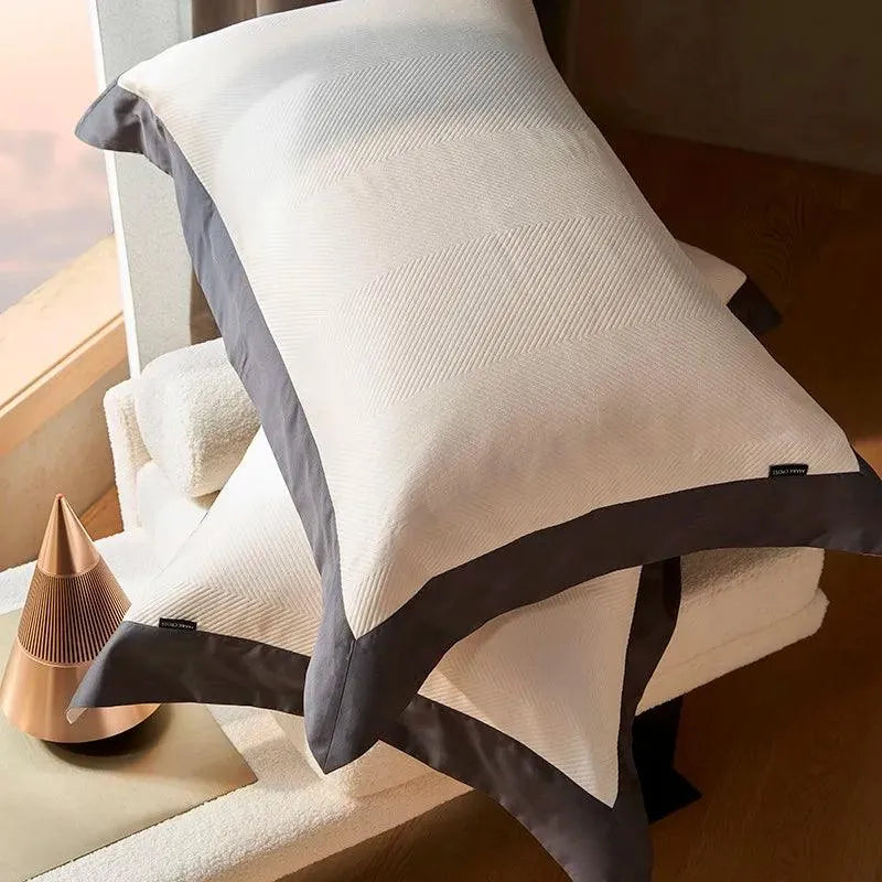 Hudson Premium Egyptian Cotton Duvet Cover Set - 图片 19