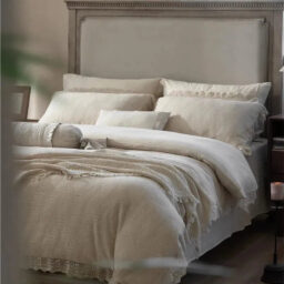 Meadow Breeze Cotton-Linen Duvet Cover Set