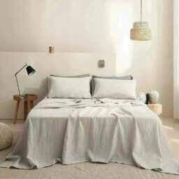 Natural France Linen Bedding Set 4PCS