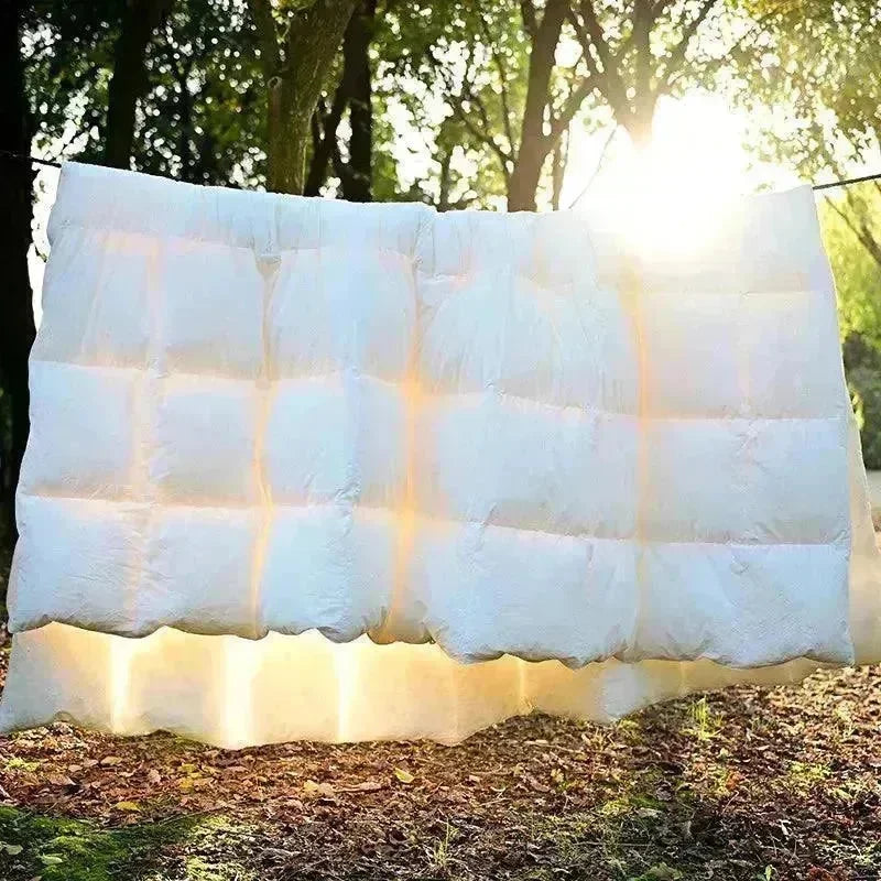 Natural Plant Fiber Quilted Duvet Insert - 图片 5