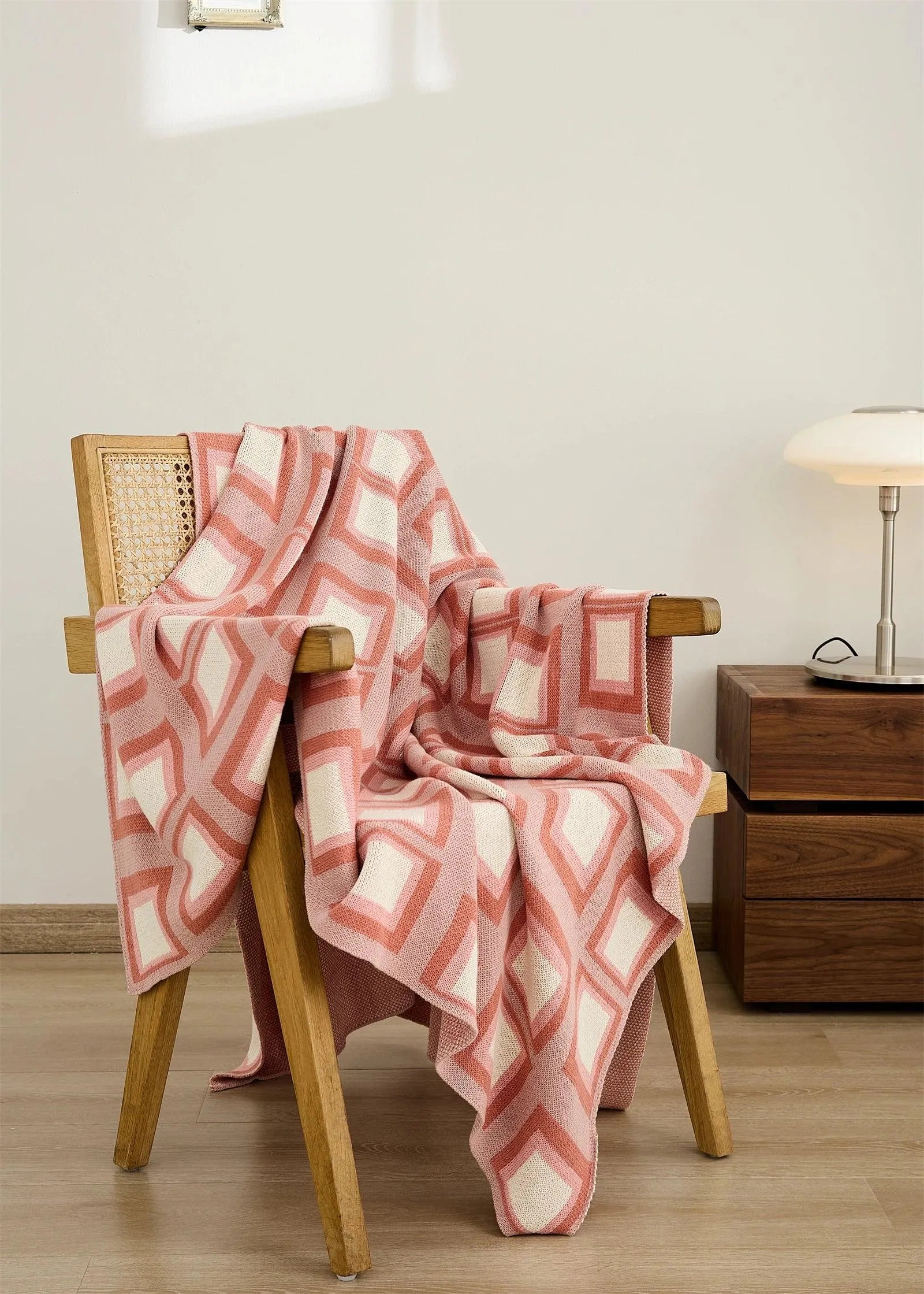 Opulent Plaid Throw Blanket - 图片 3