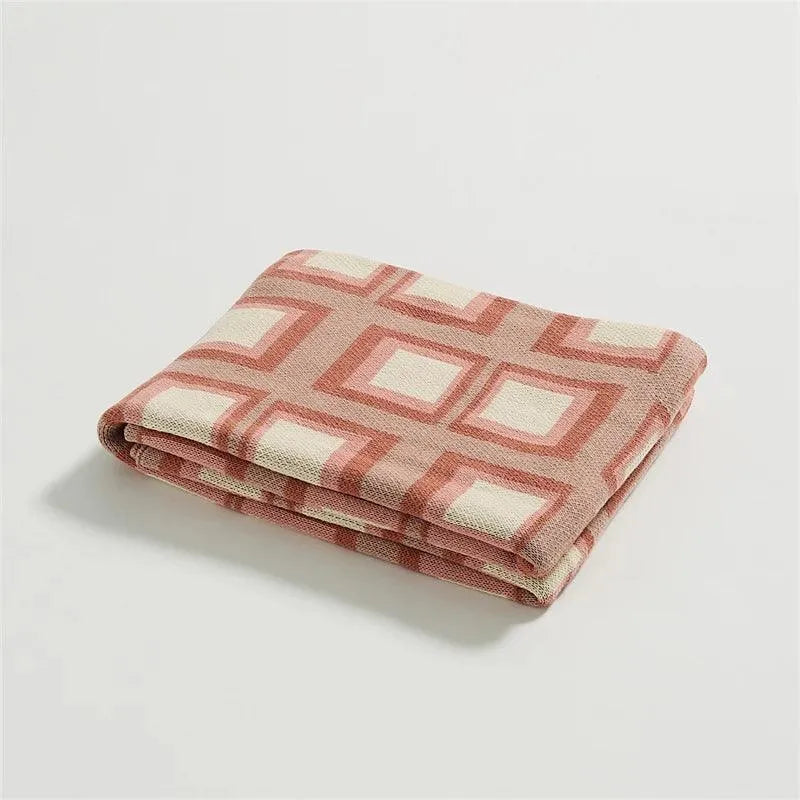 Opulent Plaid Throw Blanket - 图片 6