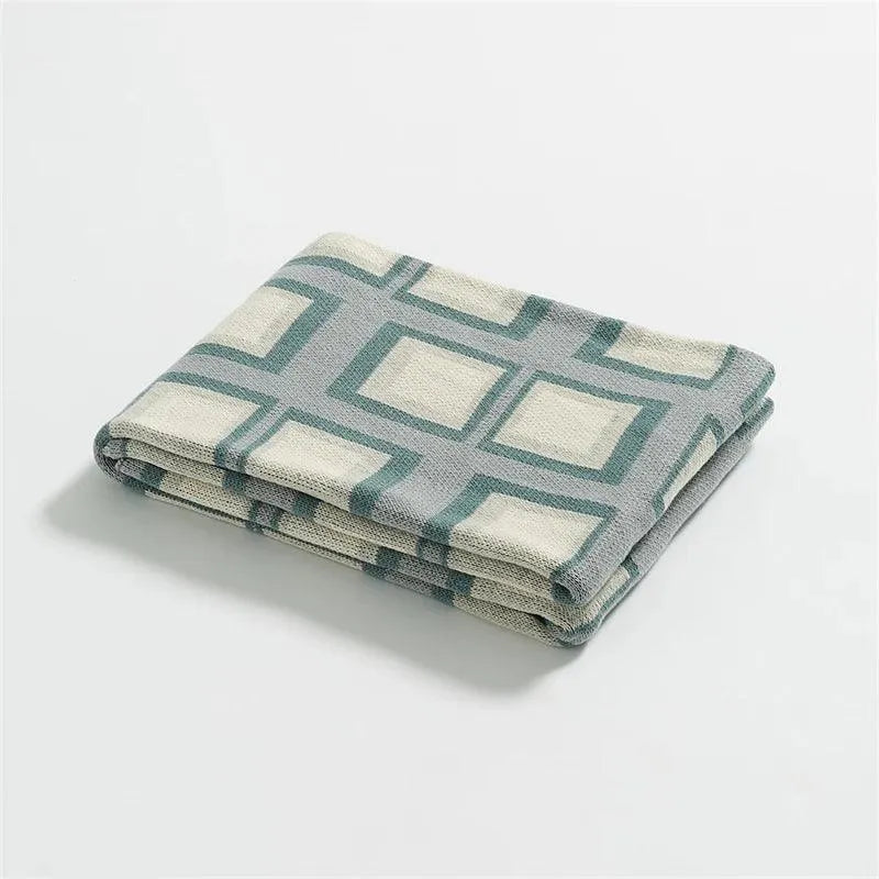 Opulent Plaid Throw Blanket - 图片 8