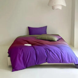 Plum Passion Gradient Bedding Set