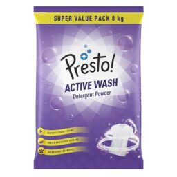 Presto! Active Wash Detergent Powder | 8 Kg