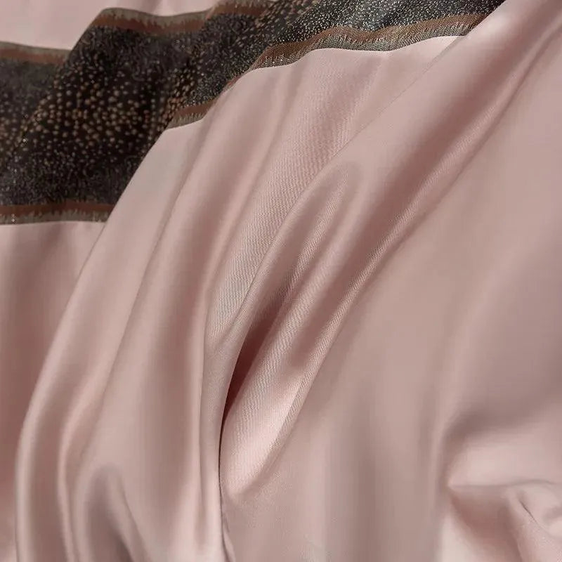 Sharon Square 1000TC Egyptian Cotton Duvet Cover Set - 图片 2