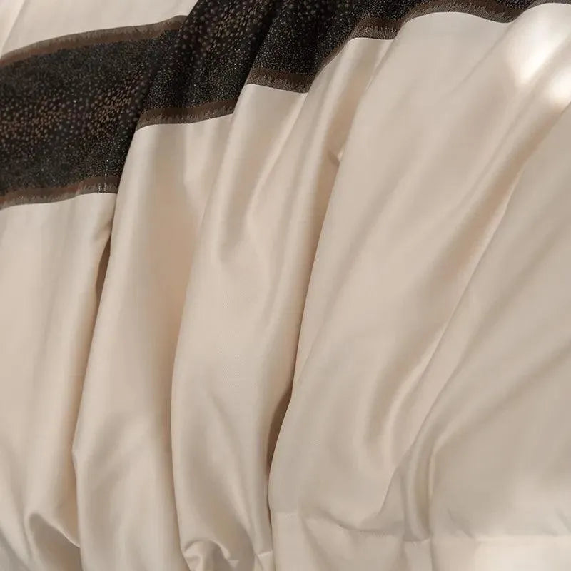 Sharon Square 1000TC Egyptian Cotton Duvet Cover Set - 图片 13