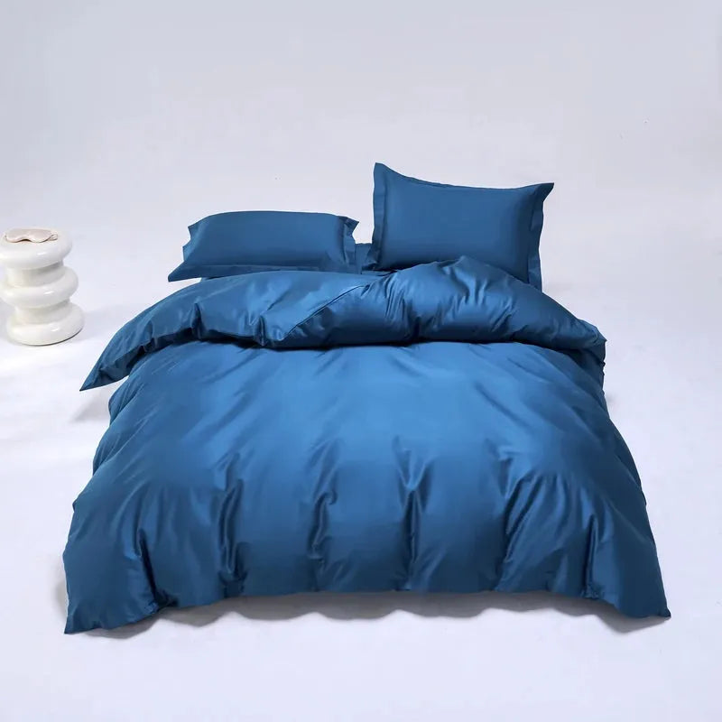 Silken Ultra Soft Egyptian Cotton Duvet Cover Set - 图片 25
