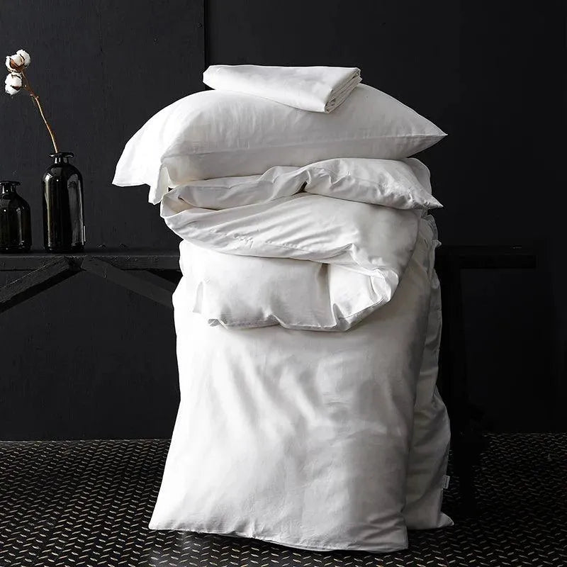 Sorae Egyptian Cotton Duvet Cover Set - 图片 7