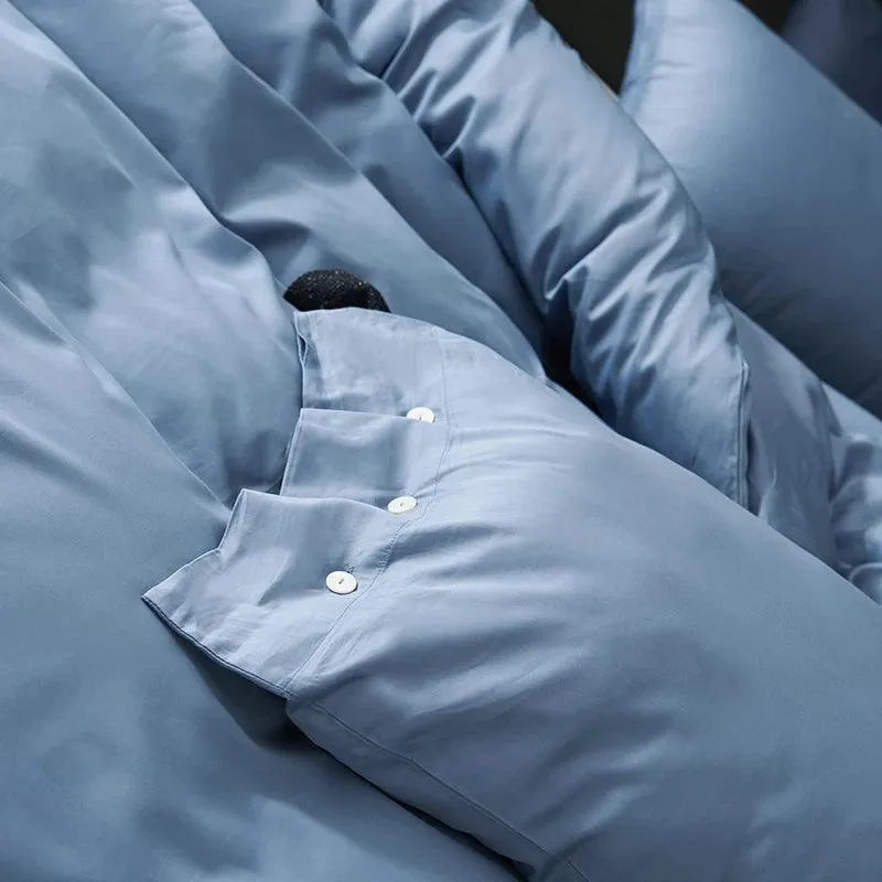 Sorae Egyptian Cotton Duvet Cover Set - 图片 4